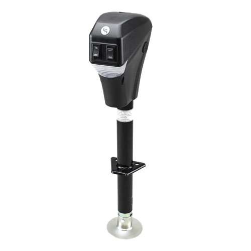 Lippert 3500LB Power Tongue Jack Black
