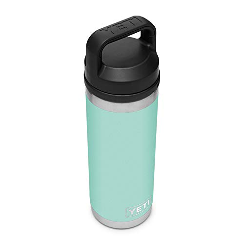 YETI Rambler 18 oz Bottle, Vacuum Insulated, Stainless Steel with Chug Cap