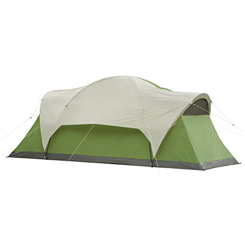 Coleman 8-Person Tent for Camping | Elite Montana Tent with Easy Setup