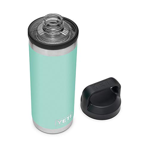 YETI Rambler 18 oz Bottle, Vacuum Insulated, Stainless Steel with Chug Cap