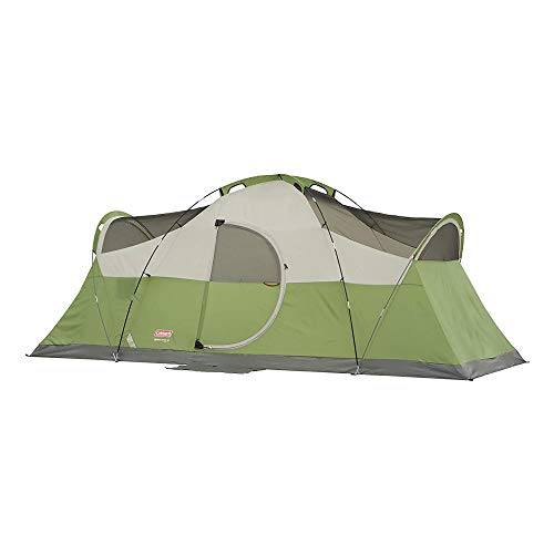 Coleman 8-Person Tent for Camping | Elite Montana Tent with Easy Setup