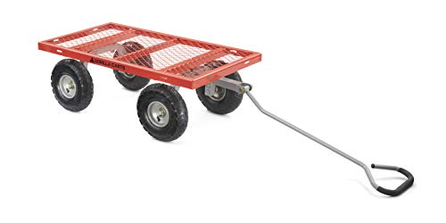 Gorilla Carts GOR800-COM Steel Utility Cart with Removable Sides, 800-lbs. Capacity