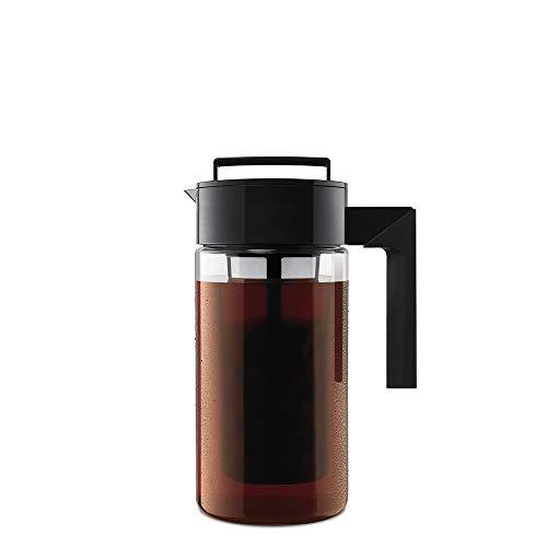 Takeya Patented Deluxe Cold Brew Iced Coffee Maker with Airtight Lid & Silicone Handle - 1 Quart