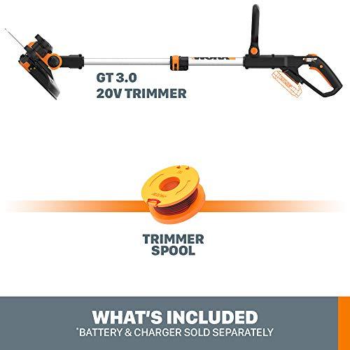 WORX GT 3.0 20V Cordless Grass Trimmer/Edger with Command Feed