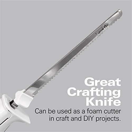 Hamilton Beach Electric Knife for Carving Meats, Poultry, Bread, Crafting Foam & More