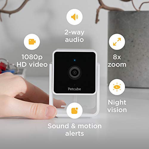 Petcube Cam Pet Monitoring Camera with Built-in Vet Chat for Cats & Dogs