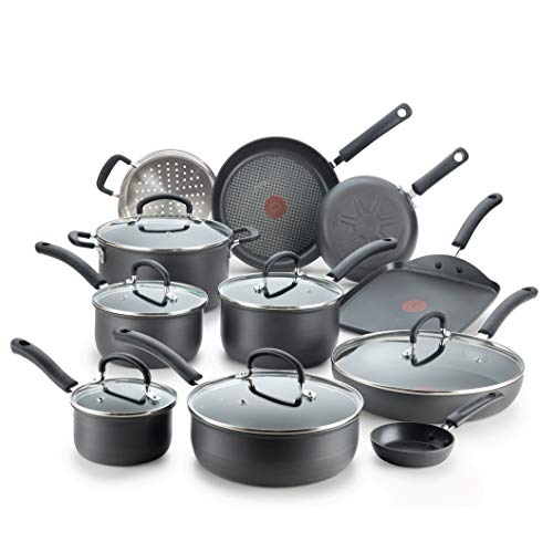T-fal Ultimate Hard Anodized Nonstick 17 Piece Cookware Set