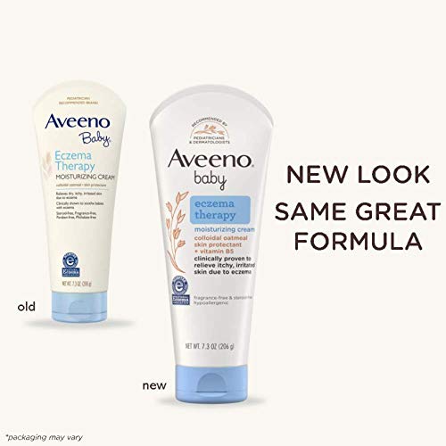 Aveeno Baby Eczema Therapy Moisturizing Cream 7.3 Oz