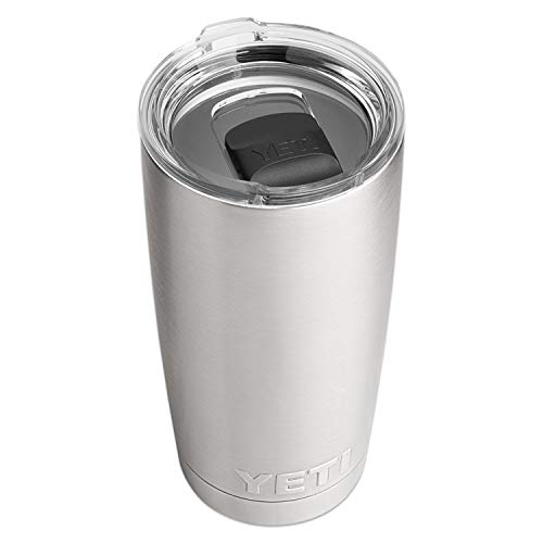 YETI Rambler 20 oz Tumbler, Stainless Steel, Vacuum Insulated with MagSlider Lid