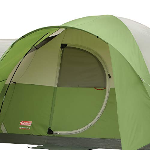 Coleman 8-Person Tent for Camping | Elite Montana Tent with Easy Setup