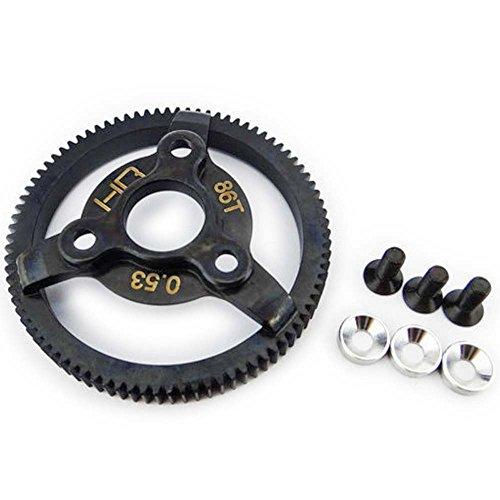 Hot Racing Hardened Steel Spur Gear 86t 48p, Silver: Traxxas, HRASTE886