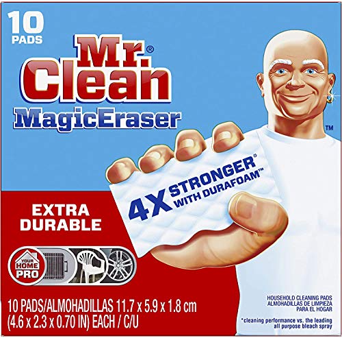 Mr. Clean Magic Eraser Cleaning Pads with Durafoam, 10 Count