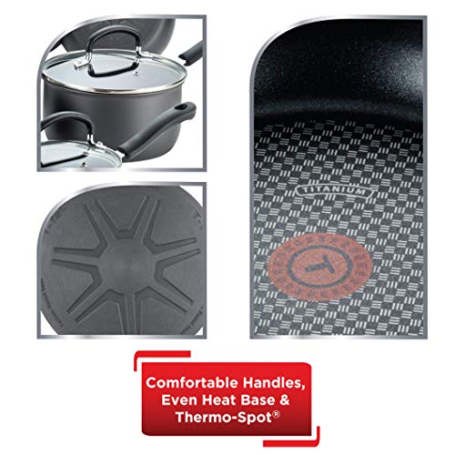T-fal Ultimate Hard Anodized Nonstick 17 Piece Cookware Set