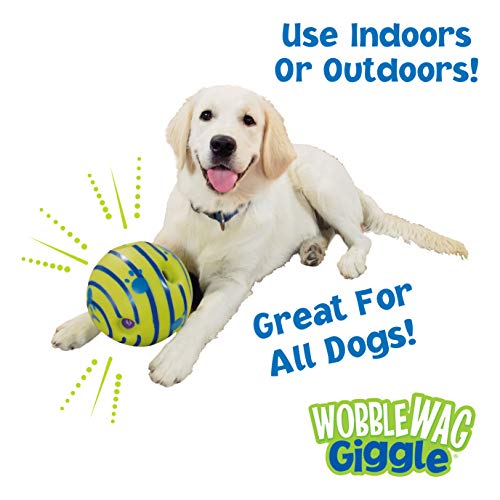 Wobble Wag Giggle Ball, Interactive Dog Toy, Fun Giggle Sounds, As Seen On TV