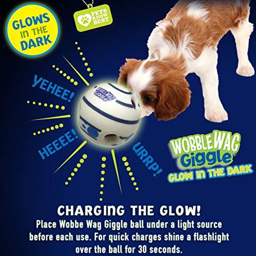 Wobble Wag Giggle Ball, Interactive Dog Toy - As Seen On TV