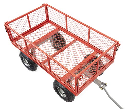Gorilla Carts GOR800-COM Steel Utility Cart with Removable Sides, 800-lbs. Capacity