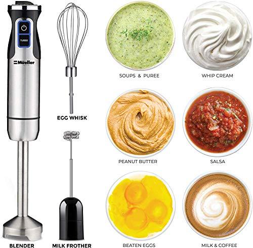 Mueller Austria Ultra-Stick 500 Watt 9-Speed Immersion Multi-Purpose Hand Blender