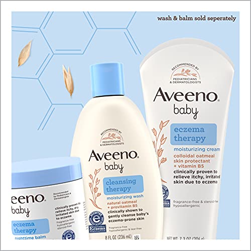 Aveeno Baby Eczema Therapy Moisturizing Cream 7.3 Oz