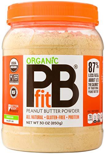 PBfit All-Natural Organic Peanut Butter Powder - 8g of Protein (30 oz.)