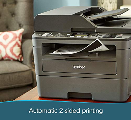 Brother Monochrome Laser Printer, Compact All-In One Printer - MFCL2710DW