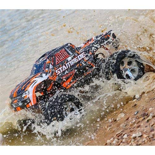 Traxxas 36054-4-ORNG Stampede: 1/10 Scale Monster Truck w/TQ 2.4GHz Radio System