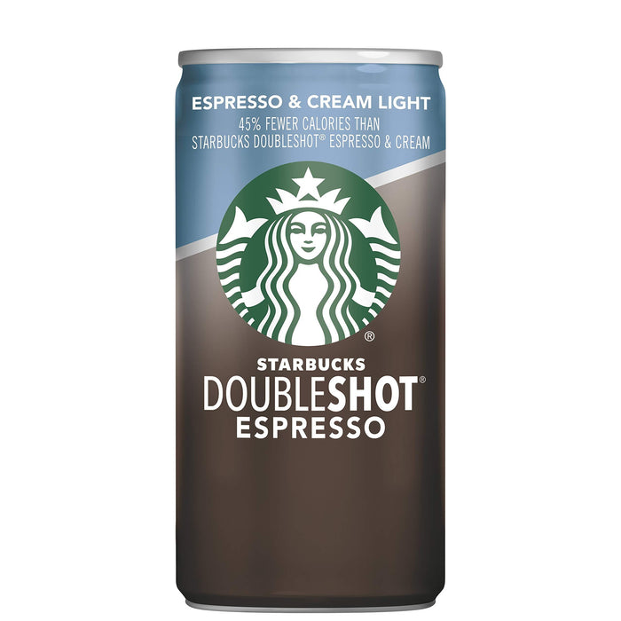 Starbucks Double Shot Espresso Light 6.5 Fl Oz (pack of 4)