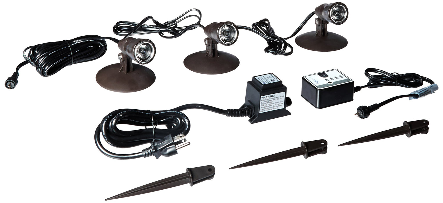 Aquascape Underwater Waterproof Submersible Natural Three-Light LED (1-Watt)