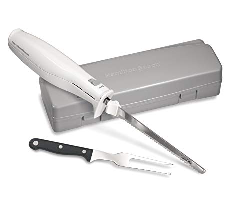 Hamilton Beach Electric Knife for Carving Meats, Poultry, Bread, Crafting Foam & More