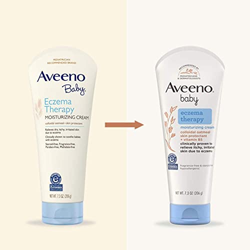 Aveeno Baby Eczema Therapy Moisturizing Cream 7.3 Oz