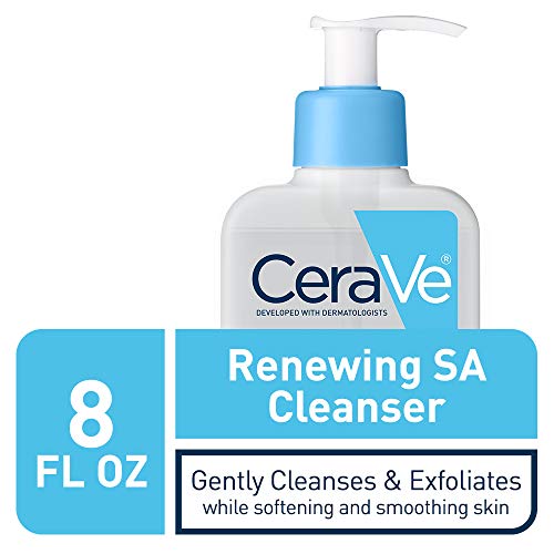CeraVe SA Cleanser | Salicylic Acid Face Wash with Hyaluronic Acid