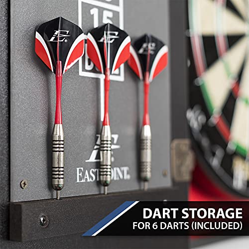 EastPoint Sports Belmont Bristle Dartboard and Cabinet Set