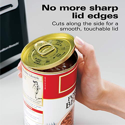 Electric Can Opener Automatic Tin Opener Cordless One Touch No