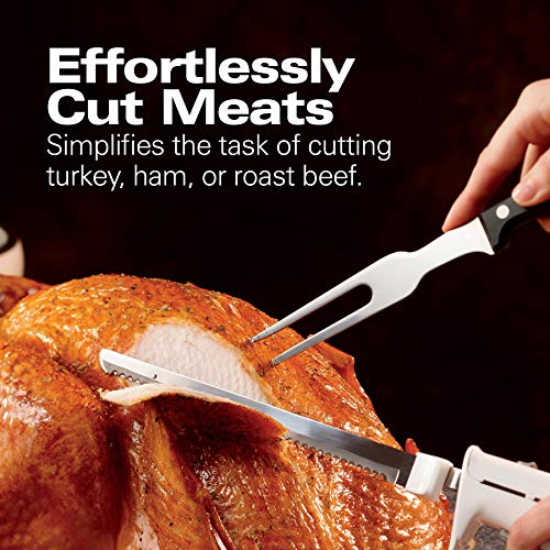 Hamilton Beach Electric Knife for Carving Meats, Poultry, Bread, Crafting Foam & More