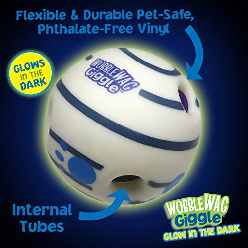 Wobble Wag Giggle Ball, Interactive Dog Toy - As Seen On TV