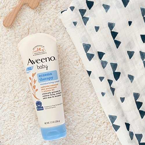 Aveeno Baby Eczema Therapy Moisturizing Cream 7.3 Oz