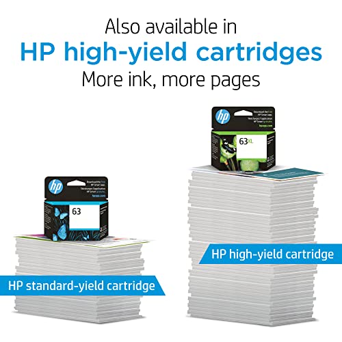 Original HP 63XL Black High-yield Ink Cartridge