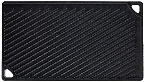 Lodge Pre-Seasoned Cast Iron Reversible Grill/Griddle, 16.75 Inch — Moburk