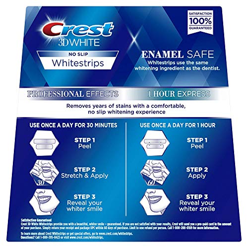 Crest 3D White Professional Effects Whitestrips Teeth Whitening Kit