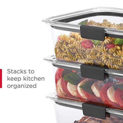 Rubbermaid Leak-Proof Brilliance Food Storage Set