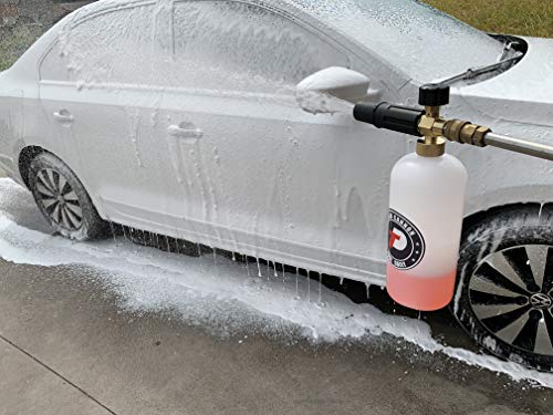 Tool Daily Pressure Washer Foam Cannon for Car Wash, Snow Foam Lance, 1/4  inch 
