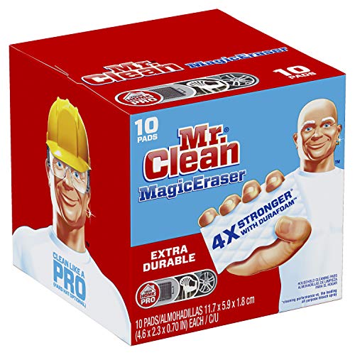 Mr. Clean Magic Eraser Cleaning Pads with Durafoam, 10 Count