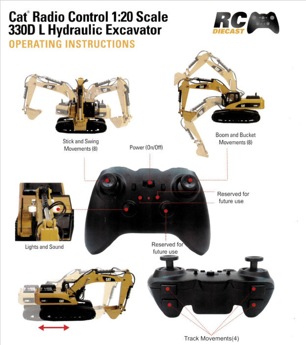 CAT-1-20-Scale-RC-330D-Excavator