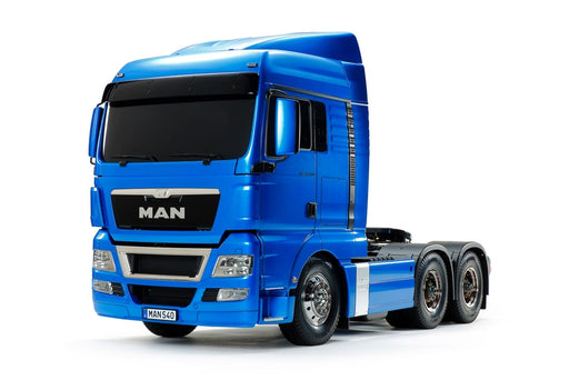 1-14-Man-TGX-26-540-6x4-XLX-Model-Kit-Light-Metalic-Blue